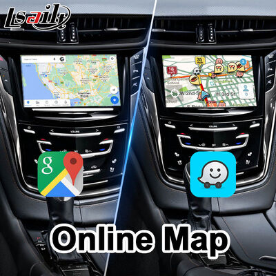 2013-2019 Cadillac CTS CUE সিস্টেমের জন্য Lsailt Android GPS নেভিগেশন ভিডিও ইন্টারফেস Carplay সহ