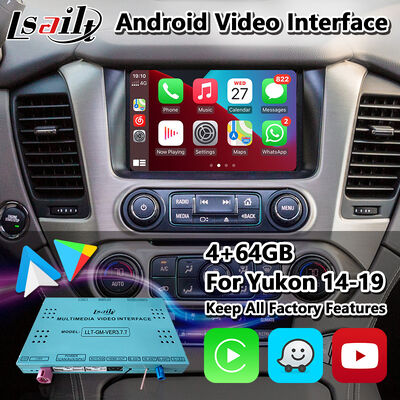 2015-2020 GMC Yukon Intellilink System এর জন্য Lsailt Android Car Multimedia Video Interface