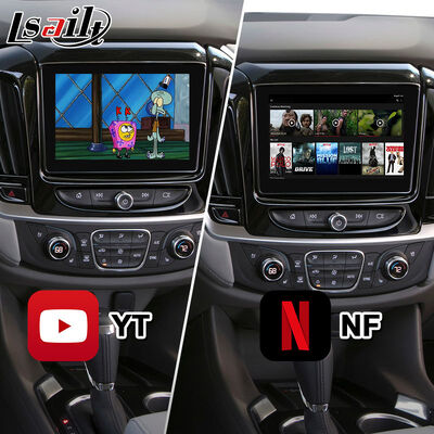 Chevrolet Traverse Android Carplay মাল্টিমিডিয়া ইন্টারফেস জিপিএস নেভিগেশন সহ