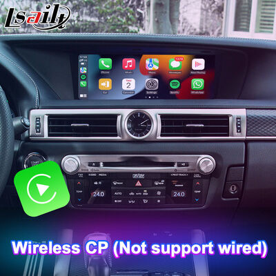 লেক্সাস জিএস৩০০হ জিএস২০০ট জিএস৩৫০ জিএস৪৫০হ জিএসএফ জিএস এল১০ ২০১৬-২০২০ এর জন্য এলসেল্ট অ্যান্ড্রয়েড কার মাল্টিমিডিয়া ইন্টারফেস