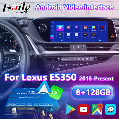 Lexus ES300H ES350 এর জন্য 4+64GB Lsalit Android নেভিগেশন ভিডিও ইন্টারফেস