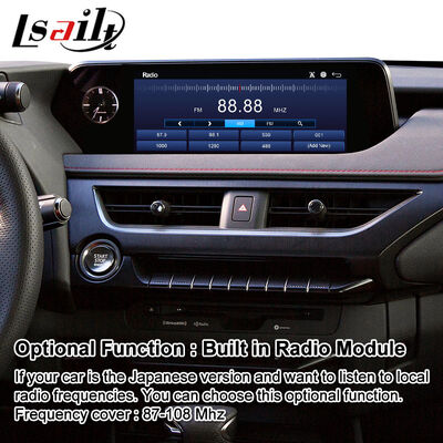2018-বর্তমান Lexus UX 250 UX200 UX300e UX250 এর জন্য Lsailt Android নেভিগেশন মাল্টিমিডিয়া ভিডিও ইন্টারফেস