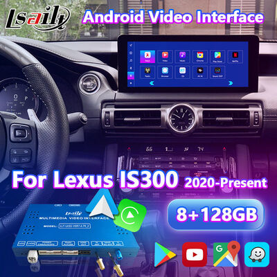 Lexus IS IS300 IS350 IS300h IS500 2020-2023-এর জন্য Lsailt Android Carplay ভিডিও ইন্টারফেস