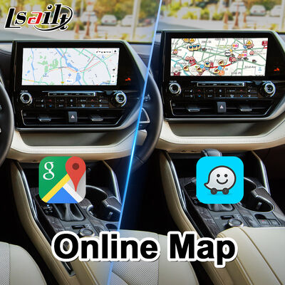 2020-वर्तमान टोयोटा हाईलैंडर के लिए Lsailt Android कार नेविगेशन मल्टीमीडिया वीडियो इंटरफ़ेस