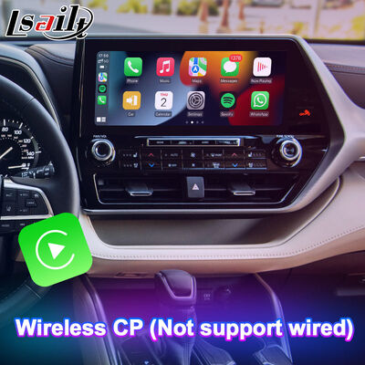 2020-वर्तमान टोयोटा हाईलैंडर के लिए Lsailt Android कार नेविगेशन मल्टीमीडिया वीडियो इंटरफ़ेस