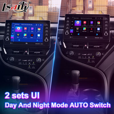 2021-2024 টয়োটা ক্যামরি হাইব্রিড XSE XLE SL SE XV70 এর জন্য Lsailt অ্যান্ড্রয়েড Carplay নেভিগেশন ভিডিও ইন্টারফেস