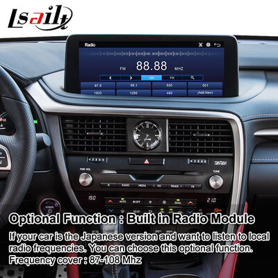 Lsailt Android Carplay মাল্টিমিডিয়া স্ক্রীন 2019-2021 Lexus RX 450h RX300 RX350L RX450hL RX350 RX450h