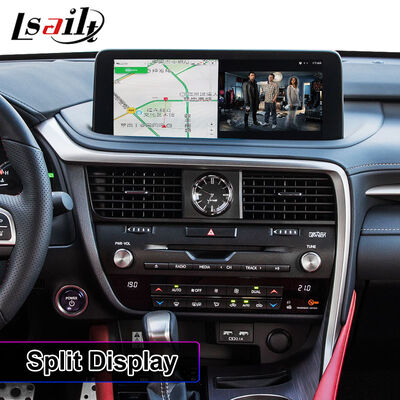 Lsailt Android Carplay মাল্টিমিডিয়া স্ক্রীন 2019-2021 Lexus RX 450h RX300 RX350L RX450hL RX350 RX450h
