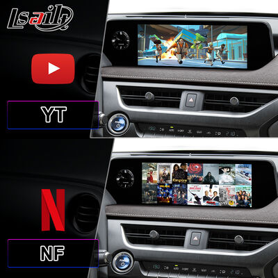 2018-2021 এর জন্য Lsailt Android Carplay মাল্টিমিডিয়া স্ক্রীন Lexus UX 300e UX200 UX250h UX300e