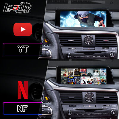 2016-2019 এর জন্য Lsailt Android Carplay মাল্টিমিডিয়া ইন্টারফেস স্ক্রীন Lexus RX Knob RX350 RX450h RX200t RX300