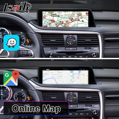 2016-2019 এর জন্য Lsailt Android Carplay মাল্টিমিডিয়া ইন্টারফেস স্ক্রীন Lexus RX Knob RX350 RX450h RX200t RX300