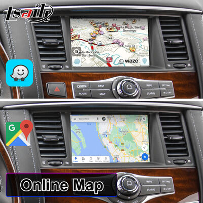 ২০১০-২০১৭ ইনফিনিটি QX80 QX56 এর জন্য অ্যান্ড্রয়েড কারপ্লে মাল্টিমিডিয়া স্ক্রিন