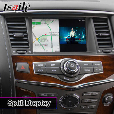 ২০১০-২০১৭ ইনফিনিটি QX80 QX56 এর জন্য অ্যান্ড্রয়েড কারপ্লে মাল্টিমিডিয়া স্ক্রিন