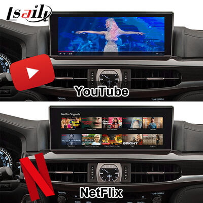 OEM অ্যান্ড্রয়েড আপগ্রেড মডিউল জন্য LX570 লেক্সাস RX GX LS NX ES ইন্টিগ্রেশন ওয়্যারলেস CarPlay, অ্যান্ড্রয়েড অটো, ইউটিউব, নেটফ্লিক্স