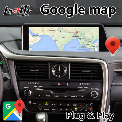 Lexus RX350 / RX450H মাউস কন্ট্রোল HDMI Android Auto-এর জন্য PX6 4GB Android Carplay ইন্টারফেস