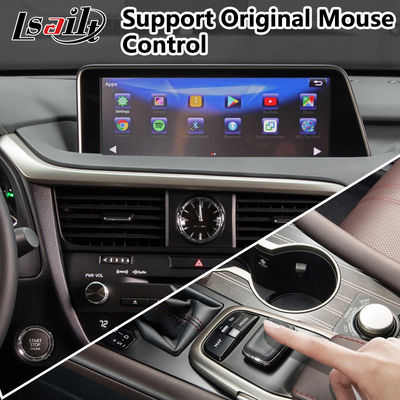 Lexus RX350 / RX450H মাউস কন্ট্রোল HDMI Android Auto-এর জন্য PX6 4GB Android Carplay ইন্টারফেস