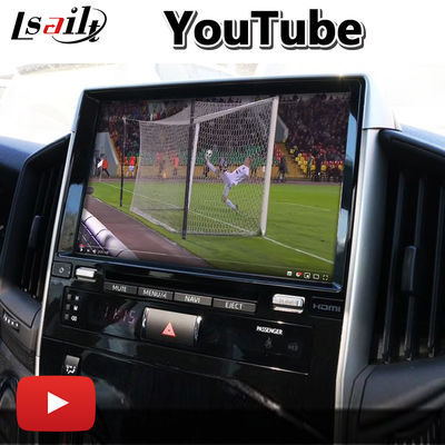 টয়োটা ল্যান্ড ক্রুজার LC200 LC-GT GXR 2018-2021 টাচ 3-এর জন্য 4+64GB Android Carplay ভিডিও ইন্টারফেস