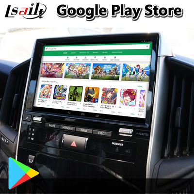 টয়োটা ল্যান্ড ক্রুজার LC200 LC-GT GXR 2018-2021 টাচ 3-এর জন্য 4+64GB Android Carplay ভিডিও ইন্টারফেস