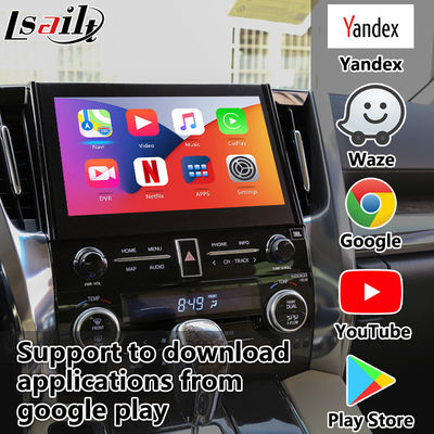 4+64GB CarPlay/Android ইন্টারফেস HEMA, Alphard Toyota Camry-এর জন্য NetFlix Spotify অন্তর্ভুক্ত