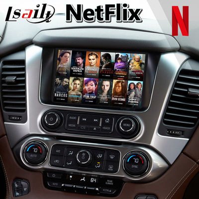 শেভ্রোলেট সাবআরবান এর জন্য Lsailt অ্যান্ড্রয়েড Carplay মাল্টিমিডিয়া ভিডিও ইন্টারফেস