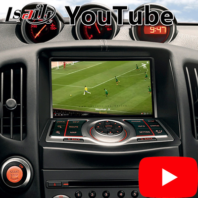 Youtube Waze NetFlix এর সাথে Nissan 370Z এর জন্য Lsailt Android Carplay ইন্টারফেস