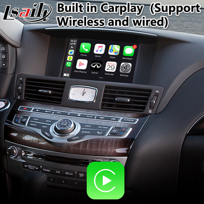 NetFlix Yandex এর সাথে Infiniti M37S M37 M35 M45 এর জন্য Lsailt Carplay Android মাল্টিমিডিয়া ইন্টারফেস