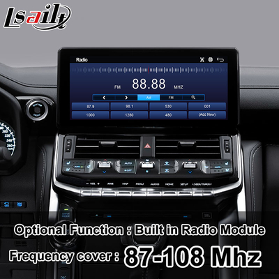 টয়োটা ল্যান্ড ক্রুজার LC300 VXR সাহারা 2021-এর জন্য Lsailt Android Carplay ইন্টারফেস-বর্তমান