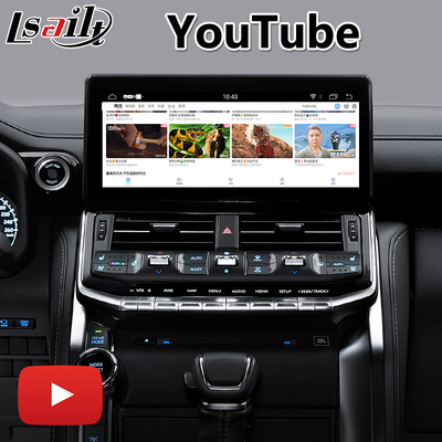 টয়োটা ল্যান্ড ক্রুজার LC300 VXR সাহারা 2021-এর জন্য Lsailt Android Carplay ইন্টারফেস-বর্তমান