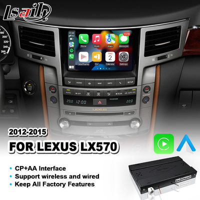 2012-2015 Lexus LX 570 LX570 এর জন্য Lsailt ওয়্যারলেস অ্যান্ড্রয়েড অটো কারপ্লে ইন্টারফেস